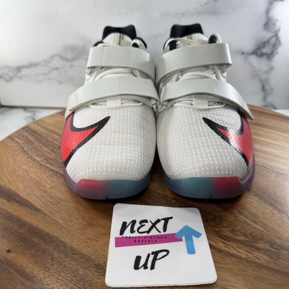 Men 11.5-Nike Romaleos 4 nby Flash Crimson Weightlifting Powerlifting CN9662-100 main image 5